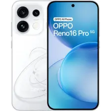 OPPO Reno16 Pro 5G 12GB / 512GB Pop White mobiltelefon