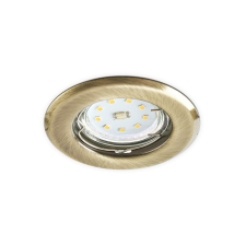  Oprawa Podtynkowa GU10 Halogenowa Wpuszczana Spot Oczko Patynowy Okrągła Kobi világítás