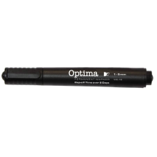 OPTIMA Alkoholos marker OPTIMA vágott fekete filctoll, marker