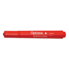 OPTIMA Alkoholos marker OPTIMA vágott piros filctoll, marker