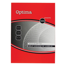 OPTIMA Etikett optima 32143 192x70mm 400 címke/doboz 100 ív/doboz etikett