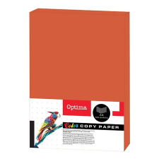 OPTIMA Fénymásolópapír színes OPTIMA A/4 80 g téglavörös 500 ív/csomag fénymásolópapír