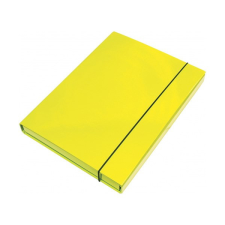 OPTIMA Füzetbox OPTIMA A/4 3 cm-es gerinccel sárga füzetbox