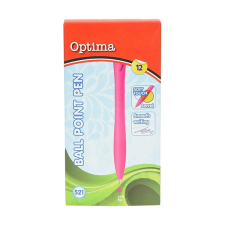 OPTIMA Golyóstoll OPTIMA nyomógombos 521 pink toll
