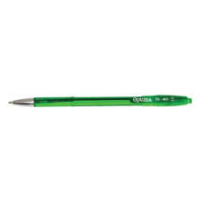 OPTIMA Golyóstoll OPTIMA nyomógombos TB 401 0,7 mm zöld toll