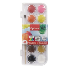 OPTIMA Vízfesték OPTIMA 28mm 12 darabos tempera