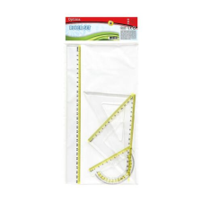 OPTIMA Vonalzókészlet OPTIMA 30cm vonalzóval 4db-os vonalzó