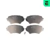 OPTIMAL fékbetétkészlet, tárcsafék BP-12525