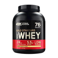 Optimum Nutrition Gold Standard 100% Whey™ Tejsavó Fehérje (2.27 kg, Krémes Francia Vanília) vitamin és táplálékkiegészítő