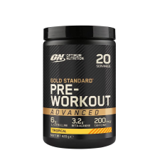 Optimum Nutrition Gold Standard Pre-Workout Advanced (420 g, Trópusi) vitamin és táplálékkiegészítő