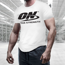 Optimum Nutrition Póló True Strength White XL