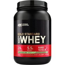 Optimum Nutrition Protein 100% Whey Gold Standard 910 g, csokoládé menta reform élelmiszer