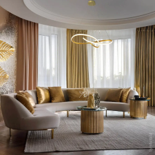 Optonica 19044 LED Pendant Lamp 30W Satin Gold világítás
