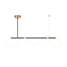 Optonica 19071 LED Ceiling Lamp 36W Black világítás