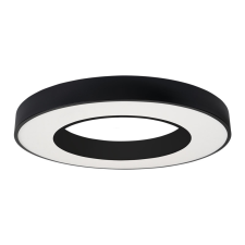 Optonica 2913 LED mennyezeti lámpa kerek 5630SMD 36W AC175-260V 2700LM 4500K - fekete világítás