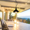 Optonica 7566 Wall Lamp Aluminium IP44 1xЕ27 BLACK BODY