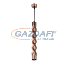 Optonica 9070 függeszték GU10 MR16 alumínium kávéarany 5.5X30CM világítás