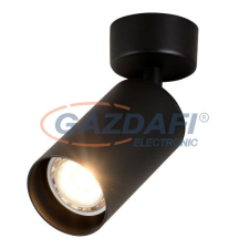 Optonica 9072 spot lámpatest 1XGU10 alumínium fekete 6X10.8CM világítás