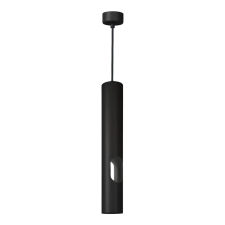 Optonica 9082 függeszték GU10 MR16 alumínium fekete 6X40CM világítás