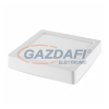 Optonica DL2238 falon kívüli LED panel,négyzet 6W 220-240V 480lm 2800K 150° 120x120x35mm IP20 A+ 25000h