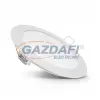 Optonica DL2434 süllyesztett LED panel, kerek 6W 85-265V 390lm 6000K 120° ø120x25mm IP20 A+ 25000h