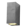 Optonica Fali Lámpa 2xGU10 2x35W Szürke 7442