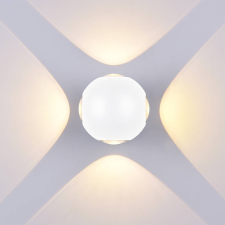 Optonica Fehér fali lámpa, 230V, 4W,380LM,4000K - IP54 világítás