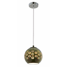 Optonica Függesztett lámpa - E27, max. 40W, "Króm", D200xH175mm világítás