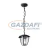 Optonica GD9307 mennyezeti lámpa, matt fekete, alumínium 1*E27 60W 220V IP44