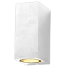 Optonica LED Fehér fali lámpa szögletes 2* GU10-es foglalattal 7441