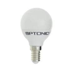 Optonica LED gömb, E14, P45, 6W, 230V, fehér fény, 480LM izzó