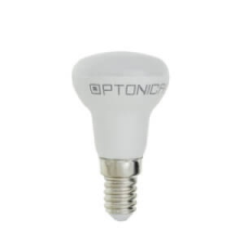 Optonica LED gömb, E14, R39, 4W, 230V, meleg fehér fény izzó