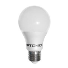 Optonica LED gömb, E27, A60, 10W, 230V, fehér fény izzó