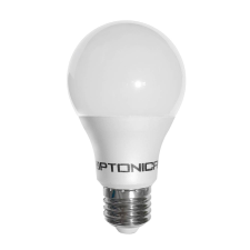 Optonica LED gömb, E27, A65, 12W, 230V, meleg fehér fény izzó