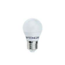 Optonica LED gömb, E27, G45, 6W, semleges fehér fény izzó