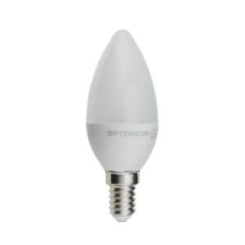 Optonica LED gyertya, E14, 4W, 230V, meleg fehér fény izzó