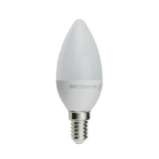 Optonica LED gyertya, E14, 6W, 230V, fehér fény izzó