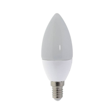 Optonica LED gyertya, E14, 6W, 230V, meleg fehér fény - dimmelhető izzó