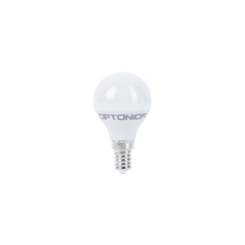 Optonica LED izzó kisgömb E14 5,5W 6000K hideg fehér 450lm G45 1401 izzó