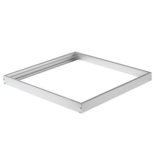 Optonica LED panel falon kívüli beépítőkeret fehér 600x600 lapra szerelt világítási kellék