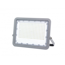 Optonica LED reflektor, 150W, 15000lm, AC230V, szürke ház, 90° IP65 4500K kültéri világítás