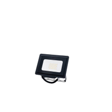 Optonica LED reflektor, 20W, SMD, fekete ház, 1600LM, 230V, 120° , 4500K - IP65 kültéri világítás