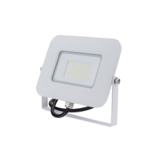 Optonica LED reflektor 30W, SMD fehér, 150°, IP65 meleg fehér fény, 70cm kábellel kültéri világítás