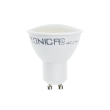 Optonica LED spot, GU10, 5W, 230V, meleg fehér fény, 110°,320LM izzó