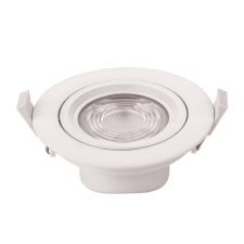 Optonica LED spotlámpa,10W, COB,kerek,billenthető, meleg fehér fény, 230V, 750LM világítás
