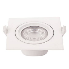 Optonica LED spotlámpa,10W, COB,négyzet,billenthető, semleges fehér fény, 230V, 750LM világítás