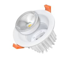 Optonica LED spotlámpa, 25W, COB, kerek, cserélhető, hideg fehér fény világítás