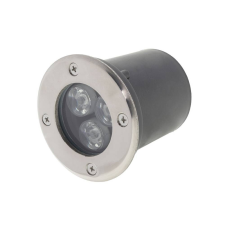 Optonica LED spotlámpa, 3W, 230V, padlóba építhető, kerek, meleg fehér fény világítás