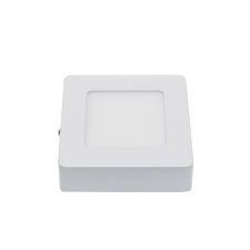 Optonica LED spotlámpa, 6W, falra szerelhető, négyszögletes, fehér fény,420lm világítás
