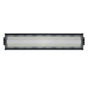 Optonica Lineáris LED csarnokvilágító (100 Watt, 10000 lumen, 6000K) hideg fehér, fekete